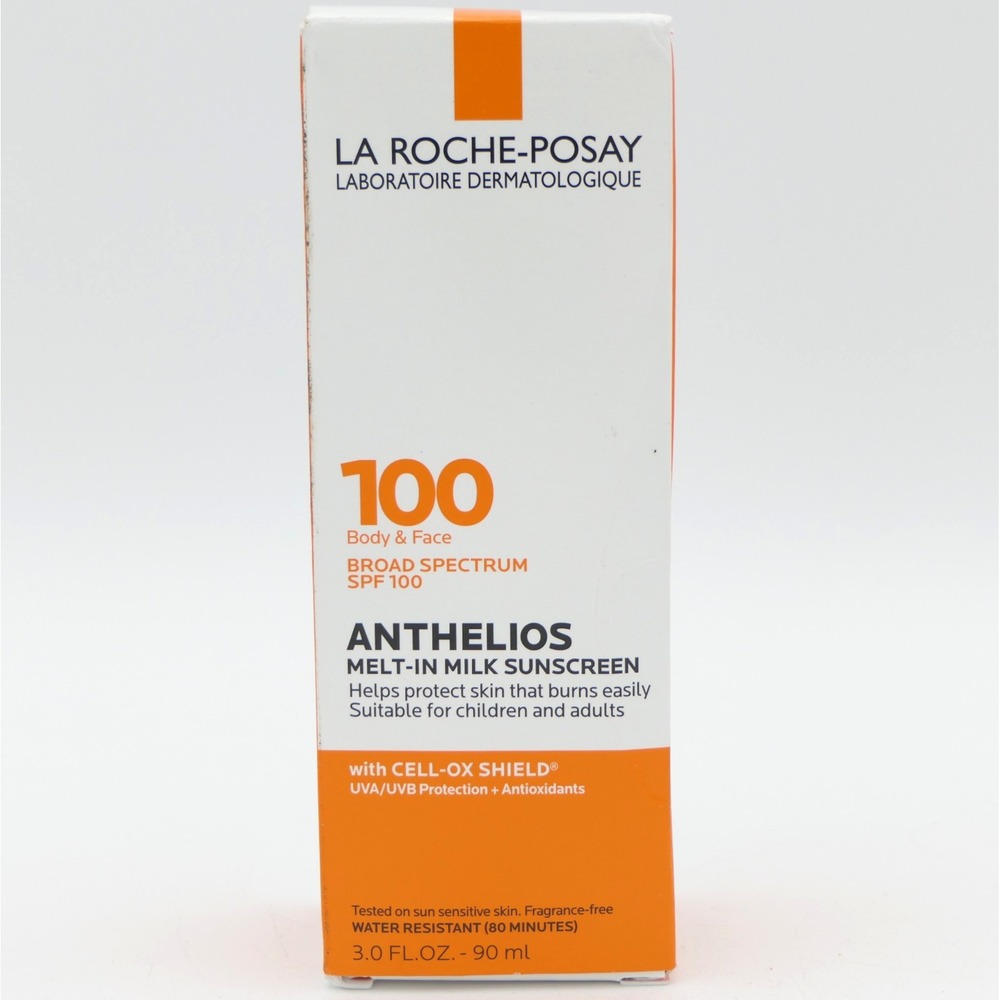 La Roche-Posay Anthelios Melt-In Milk Sunscreen Body & Face SPF 100 3 oz 02/28